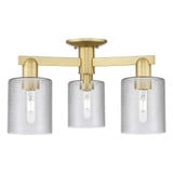 Cobbleskill 3 Light Semi Flush Mount 10.88 Inch X 22.5 Inch by Innovations - 716-3F-G11