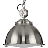 Medal 1 Light Large Pendant by Progress - P500212