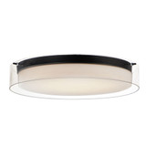 Duo 32W 1 LED 19.75 Inch Wide Flush Mount by Maxim - 12286