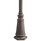 72 Inch Outdoor Post Aluminum Post with Decorative Base by Kichler - 9510