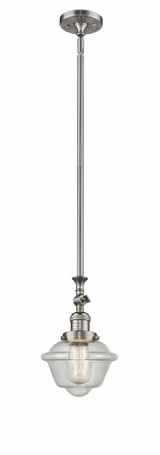 Oxford 1 Light Stem Hung Tiltable Small Pendant by Innovations - 206-G53