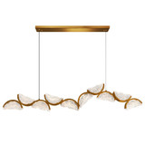Moon 45W LED Chandelier 17 Inch Tall and 70 Inch Wide by CWI - 1715P70-10