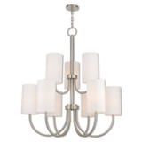 Alexis 1 Light Small Chandelier by Livex - 41141