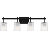 Brenthouse 4 Light Bath Vanity 9.25 Inch Tall and 31.5 Inch Wide by Quoizel - BTH8631