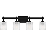 Brenthouse 4 Light Bath Vanity 9.25 Inch Tall and 31.5 Inch Wide by Quoizel - BTH8631
