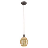 Preston 1Light Edison Stem Hung Mini Pendant 10.25 Inch Tall by Innovations - 616-1S-G459-6