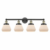 Fulton 4 Light Modern Vanity Light 33.5 Inch Wide by Innovations - 616-4W-G17
