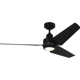 Ruhlmann Smart 3 Blade Ceiling Fan with Light Kit 52 Inch Wide by VC Fan - 3RULSM52