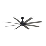 Levon Custom 8 Blade Ceiling Fan with Light Kit 72 Inch Wide by Fanimation - FPD7912-72