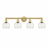Athens 4 Light Industrial Vanity Light 33 Inch Wide by Innovations - 616-4W-A