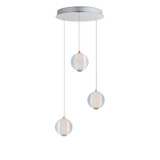 Rhythm 15W 3 LED Light Medium Pendant by ET2 - E24643