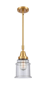 Canton 1 Light Small Stem Hung Pendant 11.13 Inch Tall by Innovations - 447-1S-G18