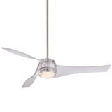 Artemis Smart Ceiling Fan with Light Kit 58 inches wide by Minka Aire - F803DL