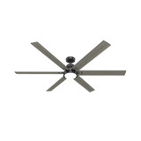 Gravity 6 Blade Ceiling Fan with Light Kit 72 Inches Wide by Hunter Fans - 51884