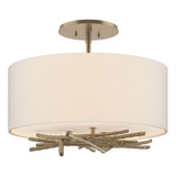 Brindille 3 Light 15 Inch Wide Semi Flush Mount by Hubbardton Forge - 127660