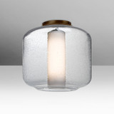 Niles 10 5W 1 LED 9.5 Inch Wide Flush Mount by Besa - NILES10-LED