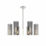 Claverack 6 Light Large Chandelier by Innovations 427-6CR-G427-14 - 427-6CR-G427-14