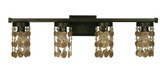 Naomi 4 Light Wall Sconce by Framburg - 4364 BN