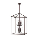 Perryton 8 Light Small Foyer Chandelier by Generation Lighting - 5115008
