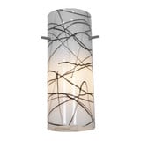 Cylinder Pendant Glass Shade 10 Inch Tall and 4 Inch Wide by Access - 23130