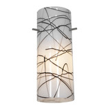 Cylinder Pendant Glass Shade 10 Inch Tall and 4 Inch Wide by Access - 23130