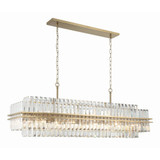 Hayes 16 Light Oversized Linear Chandelier by Crystorama - HAY-1417