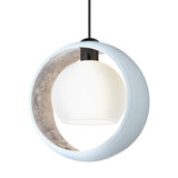 Pogo 1 Light Small Cord Pendant by Besa - 1XT-4293