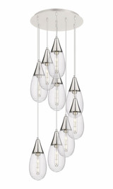 Malone 9 Light Cord Large Pendant by Innovations - 119-450-1P-G450-6