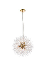 Solace 9 Light Large Pendant by Elegant - 3507D18