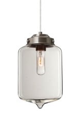 Olin 1 Light Small Cord Pendant by Besa - 1JT-OLIN