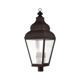 Exeter 4 Light Outdoor Post Top Lantern 14 x 37.5 Inches by Livex - 2608
