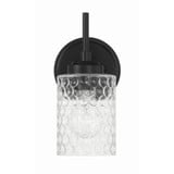 Claire 1 Light Wall Sconce 10 Inch Tall and 5 Inch Wide by Craftmade - 60501