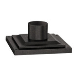Accessory Square Pier Mount 4 Inches Tall and 8.5 Inches Wide by Troy - PMB4941-FRN