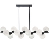 Giovanna 13 Light Pendant 11 Inch Tall and 40 Inch Wide by Dainolite - GVA-4013HP