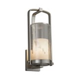 Lumenaria Atlantic 1 Light Large Outdoor Wall Mount by Justice Design - FAL-7584W-10