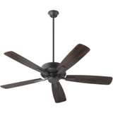Ovation 5 Blade Ceiling Fan 12.5 Inches Tall and 52 Inches Wide by Quorum  - 4525-12