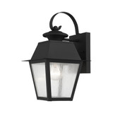 Mansfield 1 Light Outdoor Wall Lantern 12.5 Inch Tall by Livex - 2162