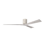 Irene 3H 3 Blade Flush Ceiling Fan 10 X 72 Inch Wide by Matthews Fans - IR3H-72