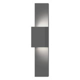 Flat Box 2 LED Wall Sconce 25 Inch Tall and 6 Inch Wide by Sonneman - 7108