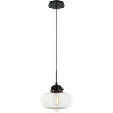 Irresistible Organic Charm 1 Light Small Pendant 10.25 Inch Wide by Matteo - C41403