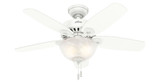 Builder 42 Inches Ceiling Fan with LED Light Kit by Hunter Fans - 1000253