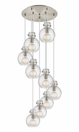 Newton Sphere 9 Light Large Pendant by Innovations - 119-410-1PS-G410-8