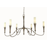 Old Greenwich 6 Light Dining Chandelier 24 Inch X 46 Inch Wide by Framburg - 5976