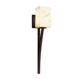 Lumenaria Sabre 1 Light Square Wall Sconce by Justice Design - FAL-8791-15