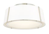 Fulton 3 Light 18 Inch Wide Flush Mount by Crystorama - FUL-905