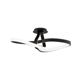 Mobius 1 Light 9.88 Inch Wide Semi Flush Mount by dweLED - FM-35424