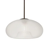 Bana 15 1 Light Medium Stem Pendant by Besa - 1TT-BANA15