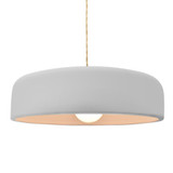 Radiance 1 Light Spire Pendant 4.5 Inch and 16 Inch Wide by Justice Design - CER-6575