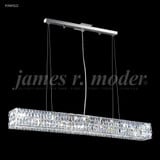 Contemporary 8 Light Mini Chandelier by James Moder - 95989