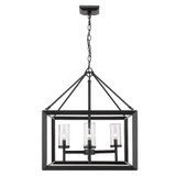 Smyth 4 Light Medium Chandelier by Golden - 2073-4